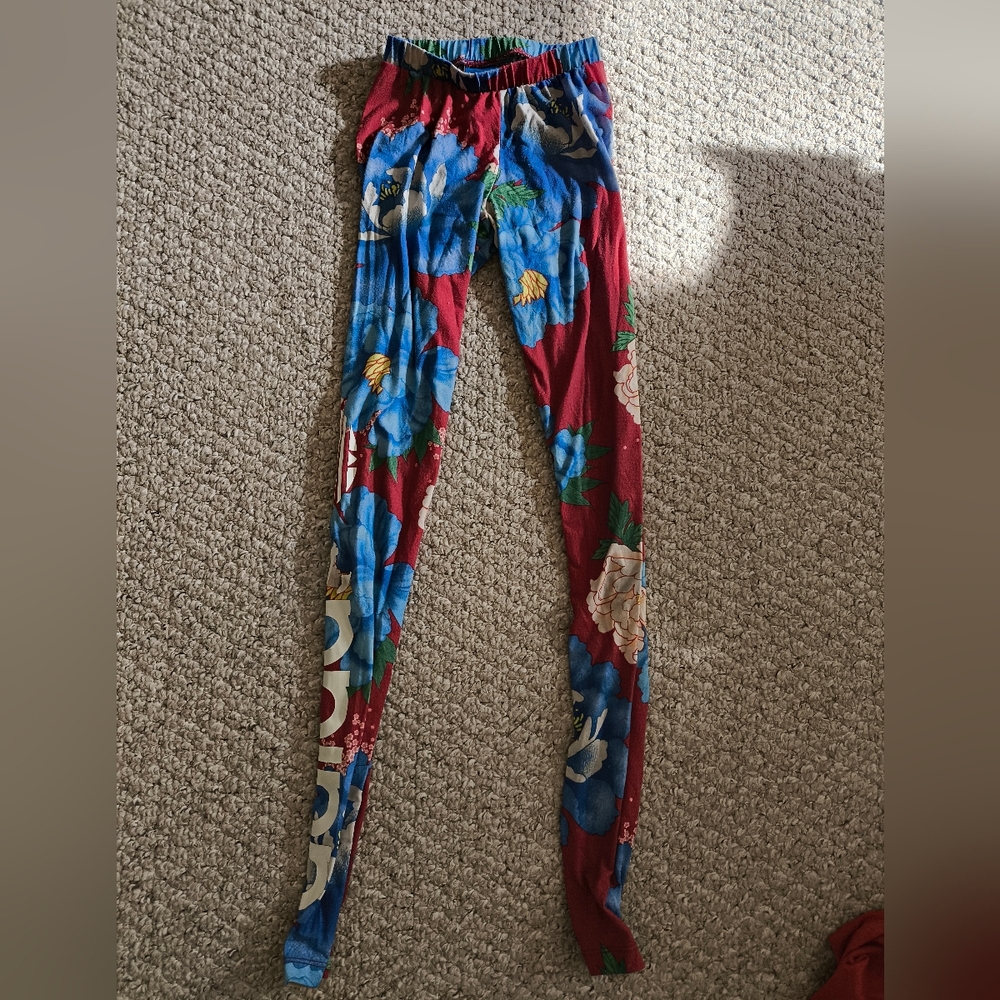 Adidas floral leggings